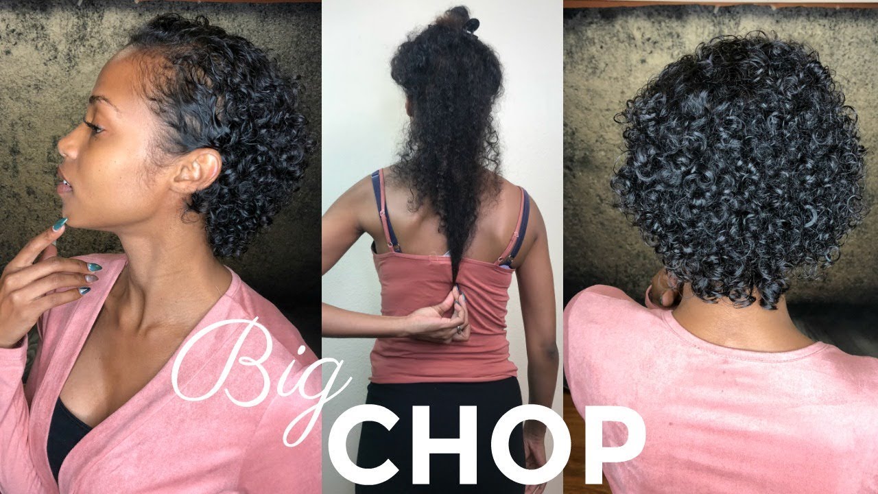 My first BIG CHOP!!