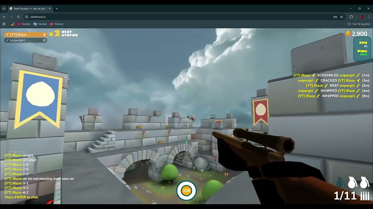 1v1 with snipergirl