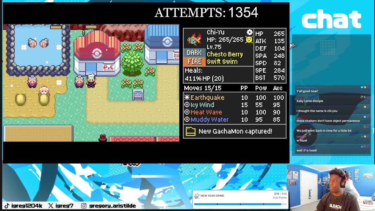 GO BEYOND HAZEL THE CHI YU! KAIZO IRONMON EMERALD CONTINUES!