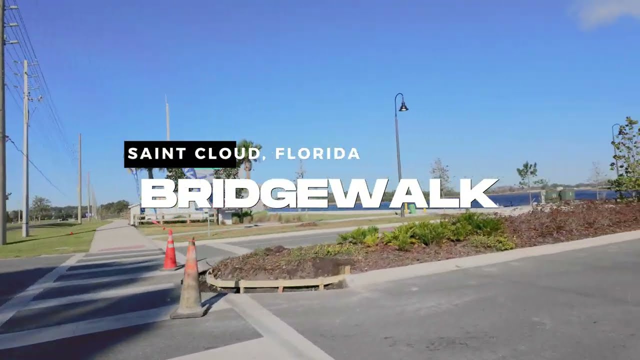 Bridgewalk Community | Lennar | Saint Cloud, Florida | 4K Driving Video Tour |
