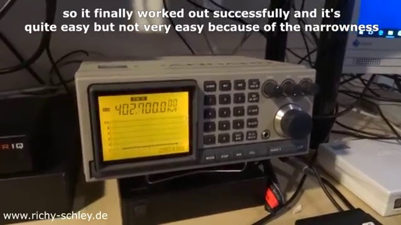 Standard AX-700 Funkscanner Diskriminator einbauen - discriminator howto