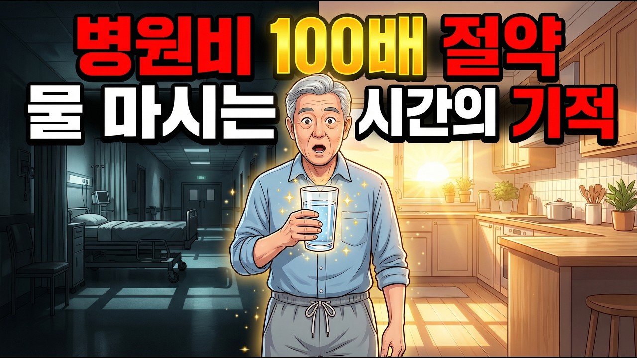 0원짜리 보약. 물 마시는 시간만 바꿨더니 병원비가 사라졌습니다 #건강 #건강정보 #시니어건강