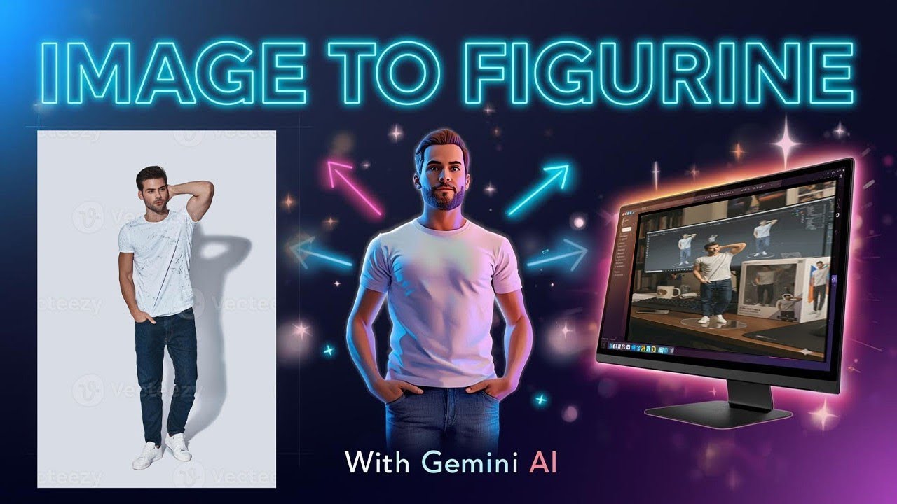 How to convert simple image into figurine 