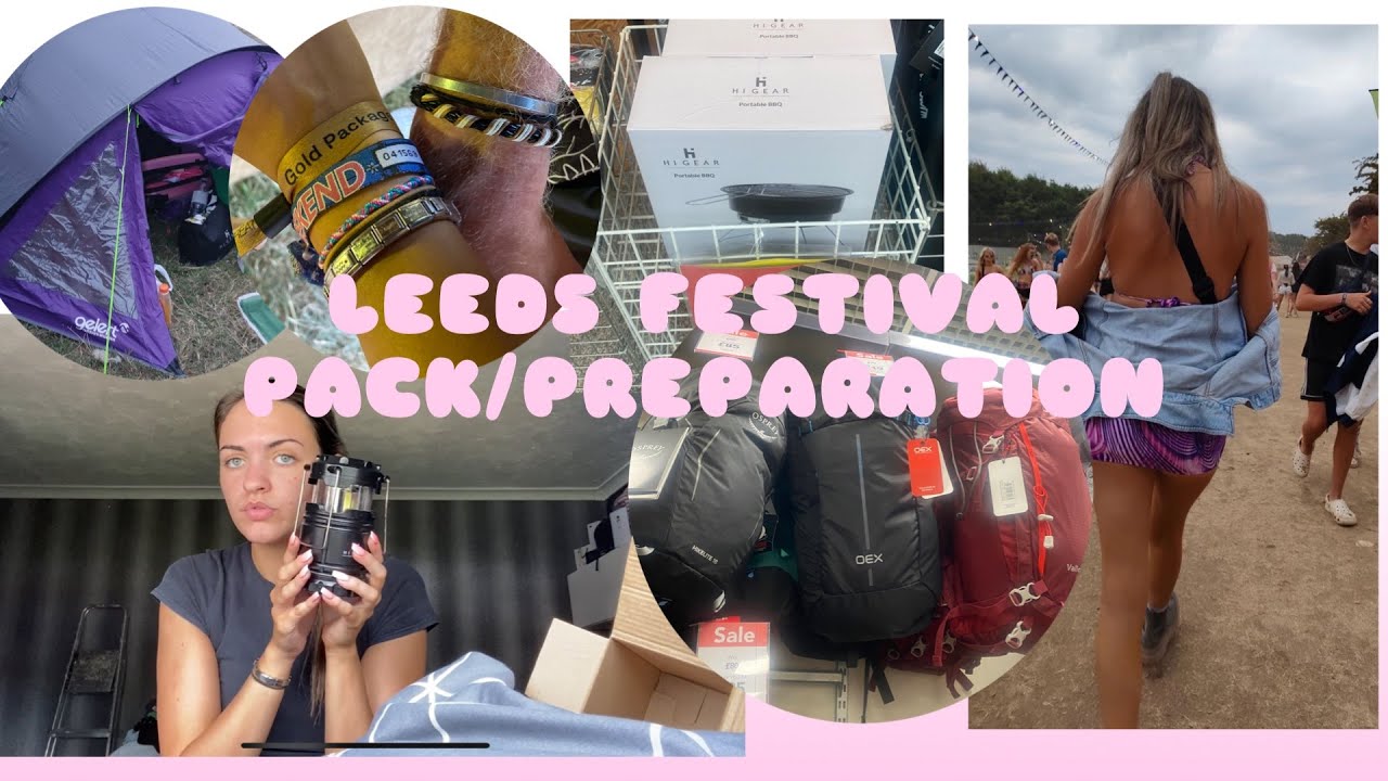 LEEDS FESTIVAL PREP | HAULS, PACKING & MORE