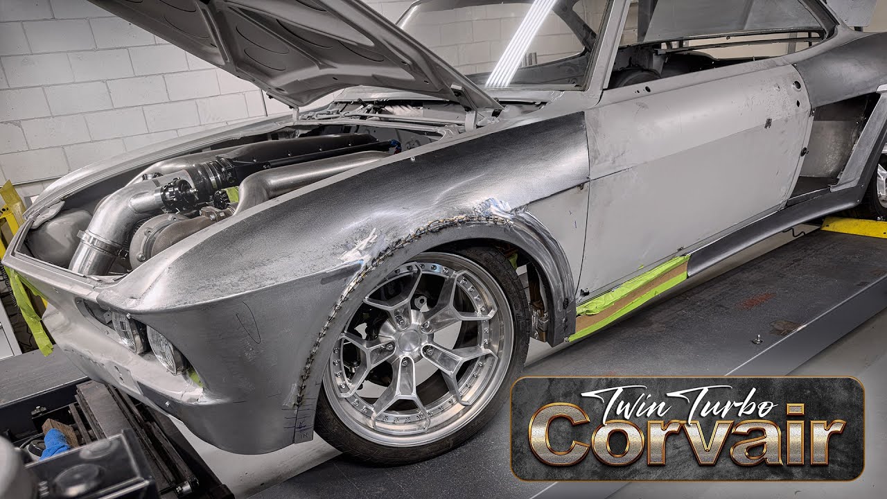 Завершение изготовления переднего крыла &bull; Эпизод 12 &bull; Twin Turbo 69 Corvair