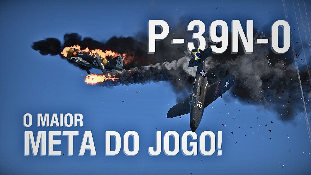 Esse P-39N-0 é o BRUTALIZADOR de NOVATOS