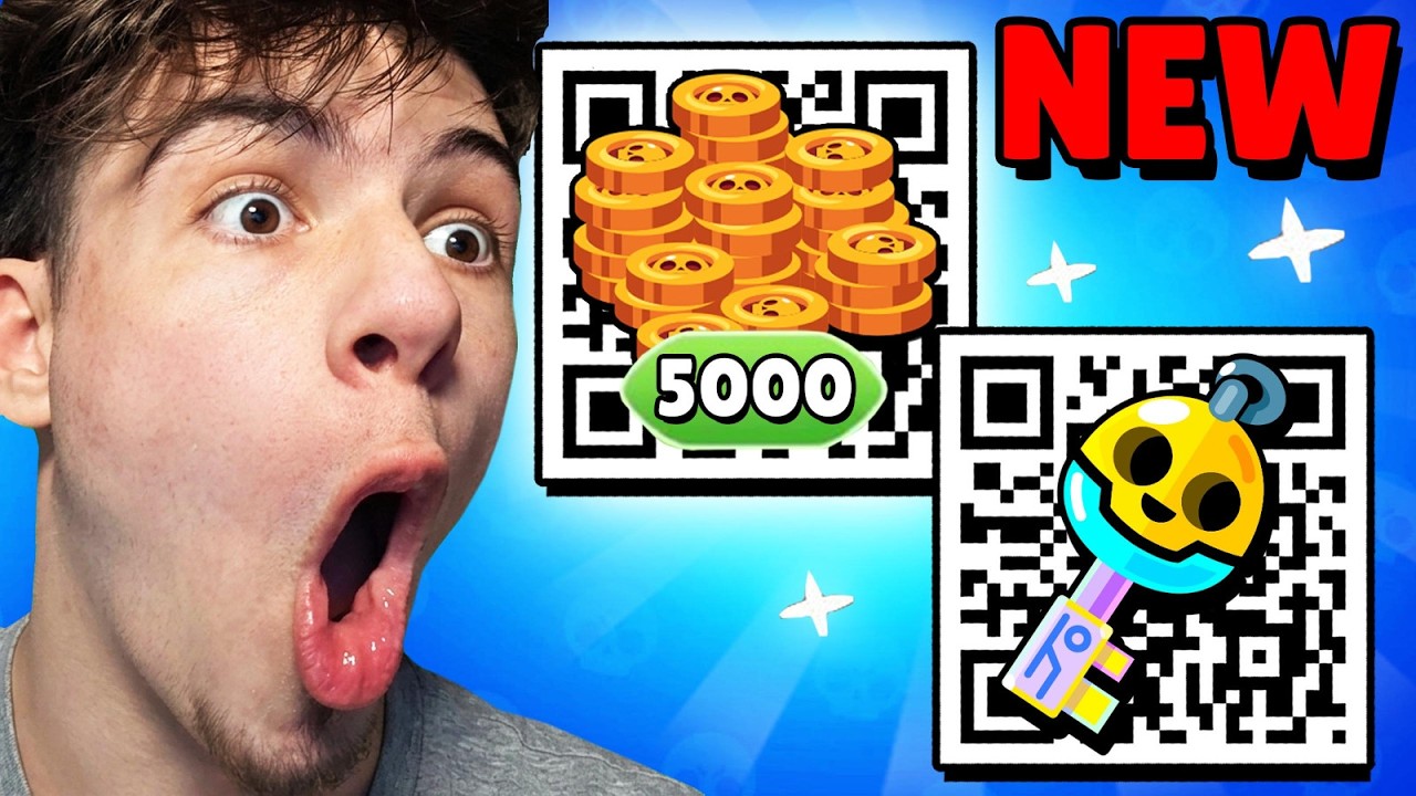 FREE NEW QR CODE! 10+ WORKING QR CODES IN BRAWL STARS!