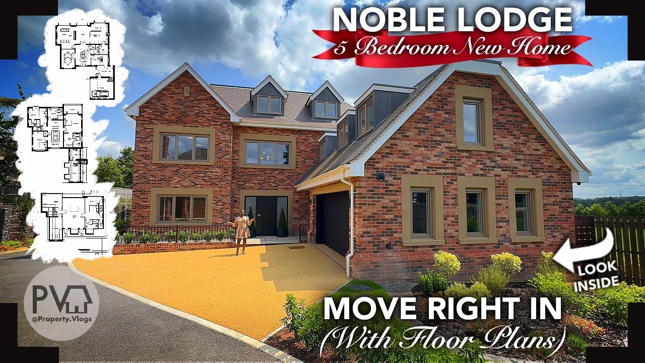 WOW😱 Amazing😍 MOVE IN READY 5 BED Luxury New Dream Home | Inside Noble Lodge Property Tour Mansion