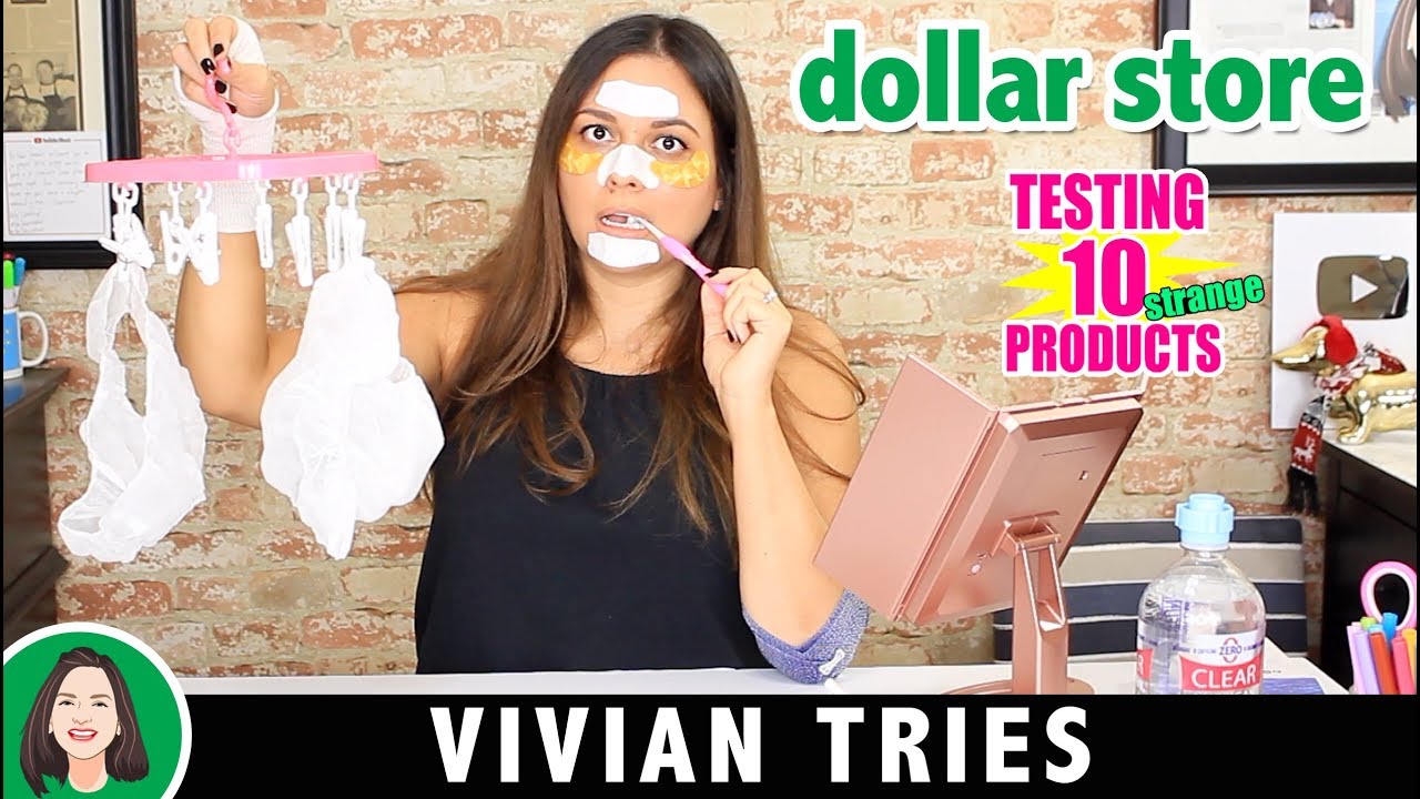 Dollar Store Haul Review - Vivian Tries Haul