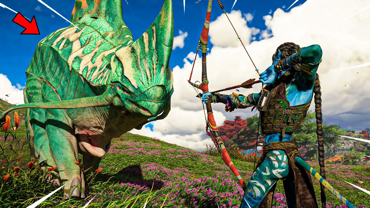 ¡ASÍ es CAZAR a BESTIAS ALIENÍGENAS siendo un AVATAR!
