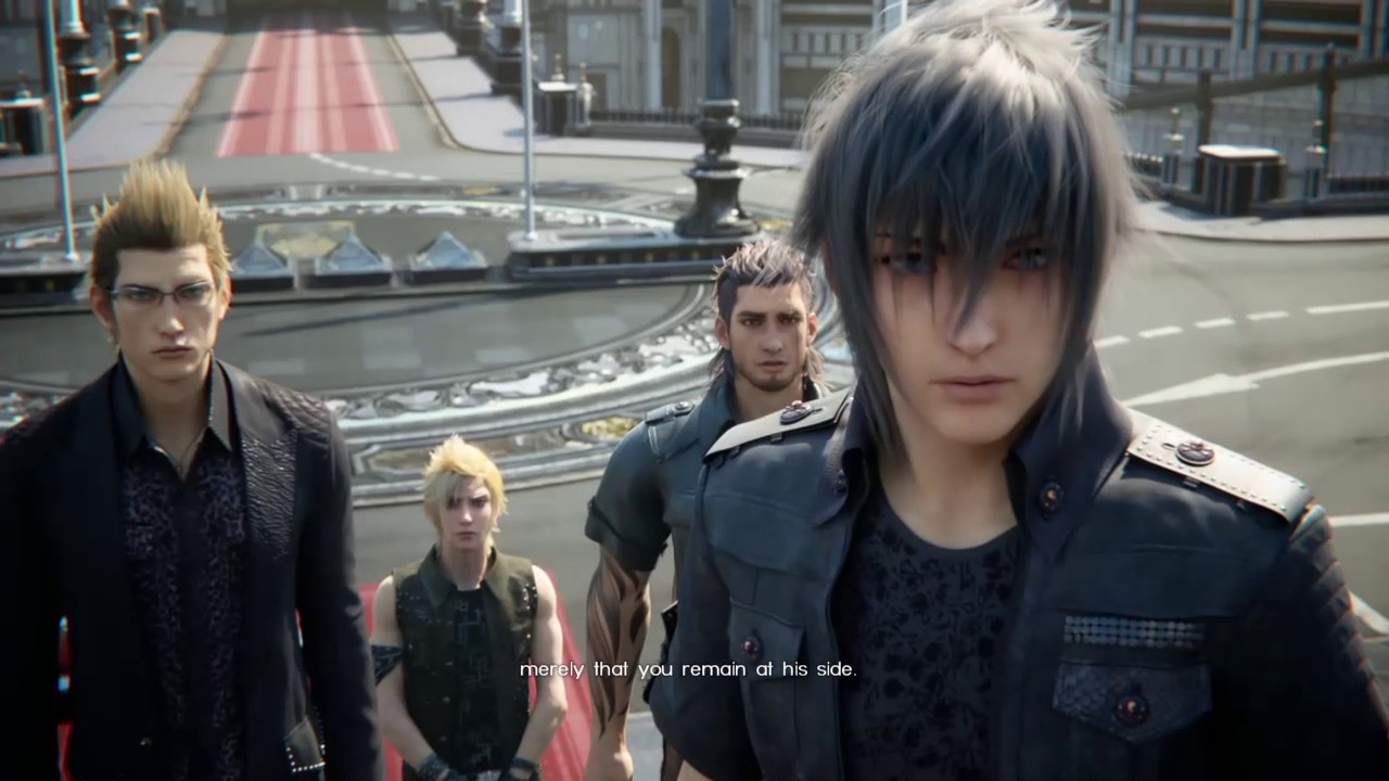 Final Fantasy XV: King Regis says goodbye to Noctis