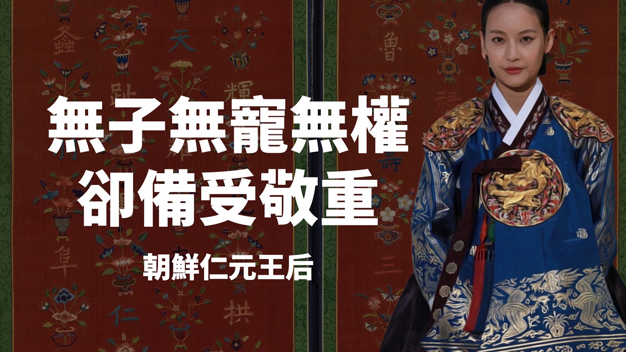 家世普通、沒有生育、國王不愛，卻影響整個王朝｜無懼黨爭、堅持守護儀制的朝鮮肅宗王妃仁元王后｜我愛甲欣欣