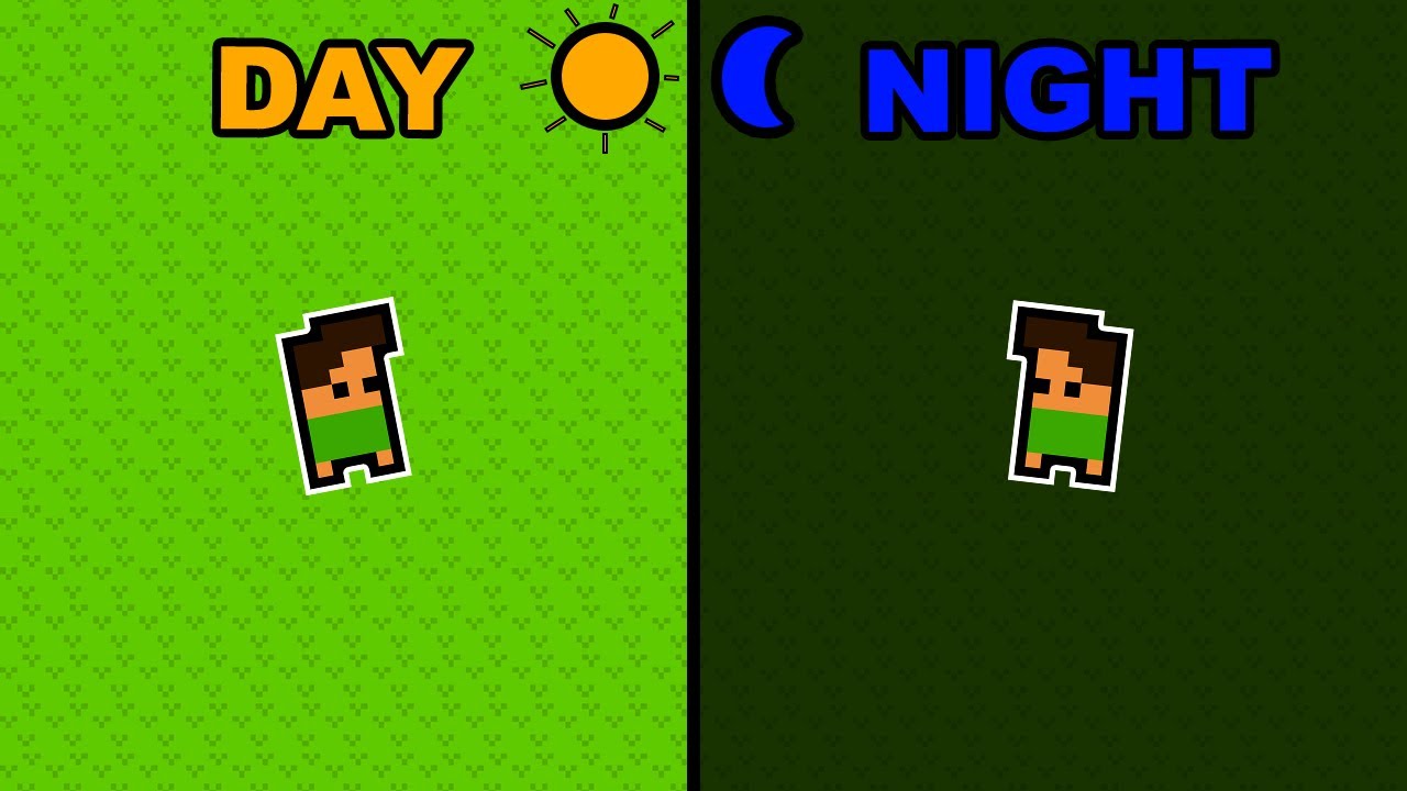 How To Make A DAY-NIGHT Cycle In GDevelop!