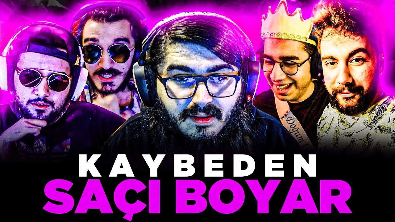 SAÇ BOYATMA İDDİALI PUMMEL PARTY #1 | Kendine Müzisyen