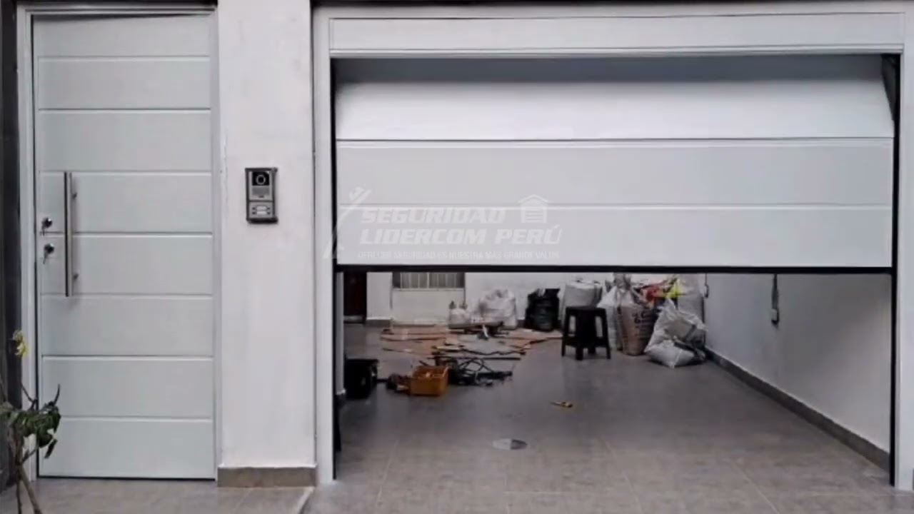 🚪 INSTALACIÓN DE PUERTAS SECCIONAL - PUERTAS DE GARAJE - LIDERCOM 🚪