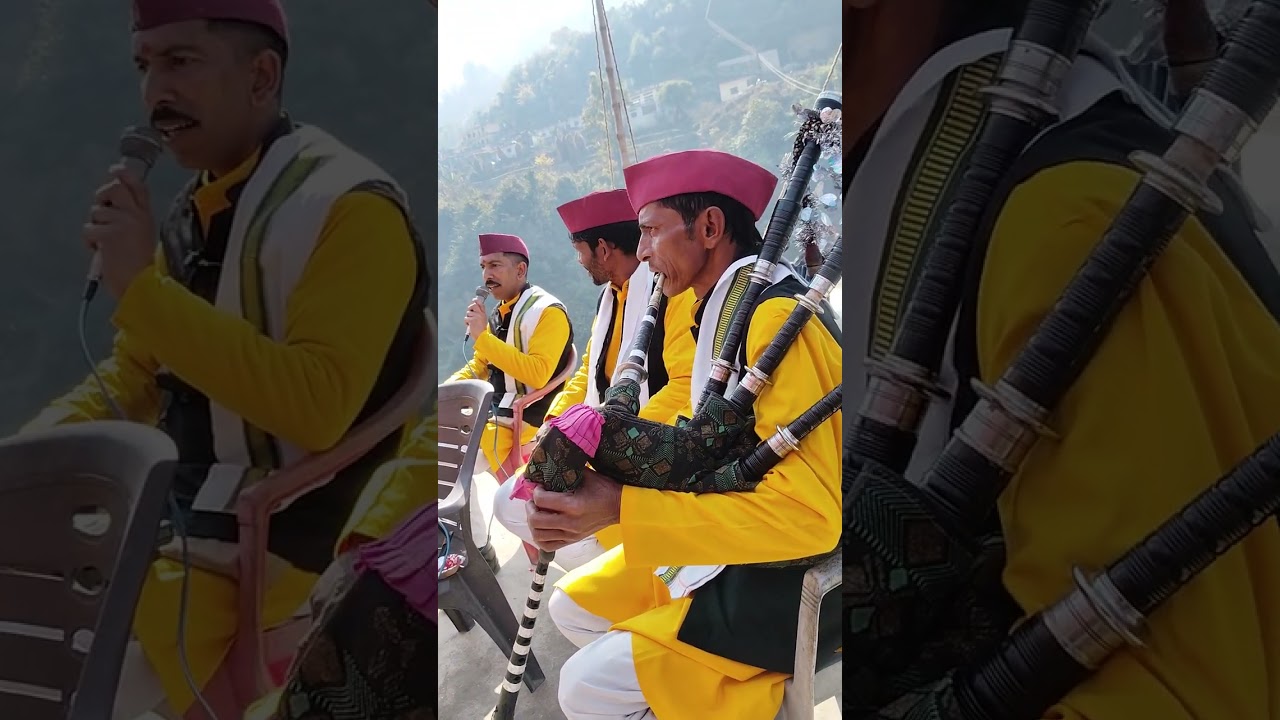 हल्दी हाथ मै चंद्रबदनी टीम द्वारा मंगल गीत हमारे गढ़वाली ढोल दमौ चंद्रबदनी new gadwali मंदान 2026