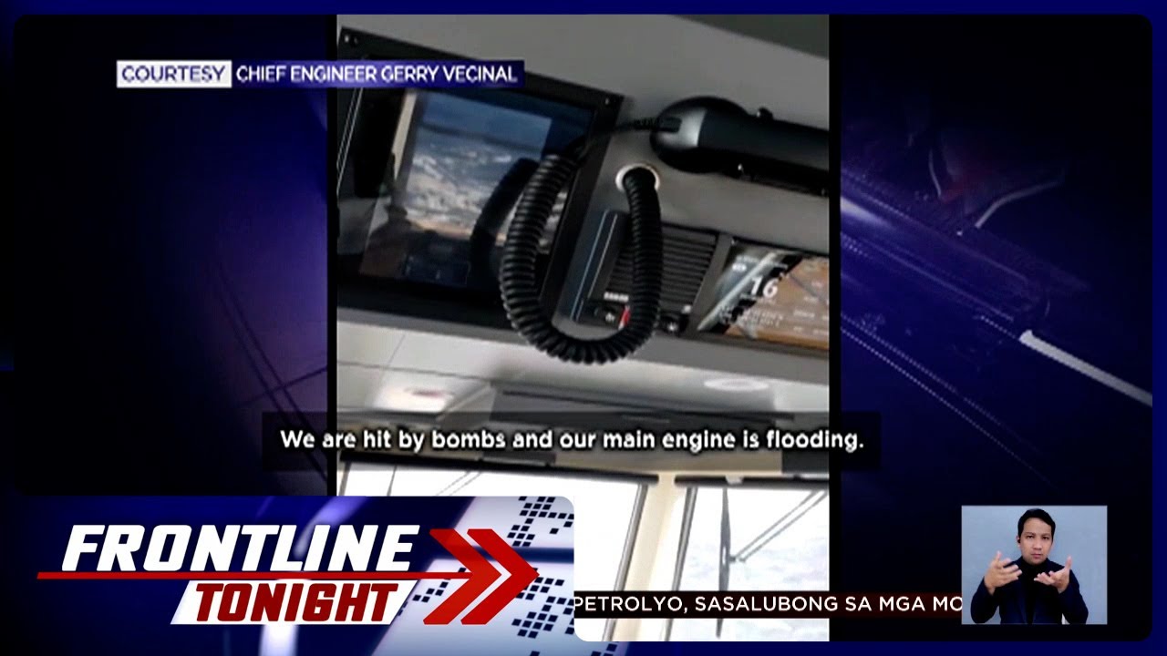 Merchant vessel, binomba ng rebeldeng Houthi sa Red Sea; isang tripulanteng Pinoy, nawawala