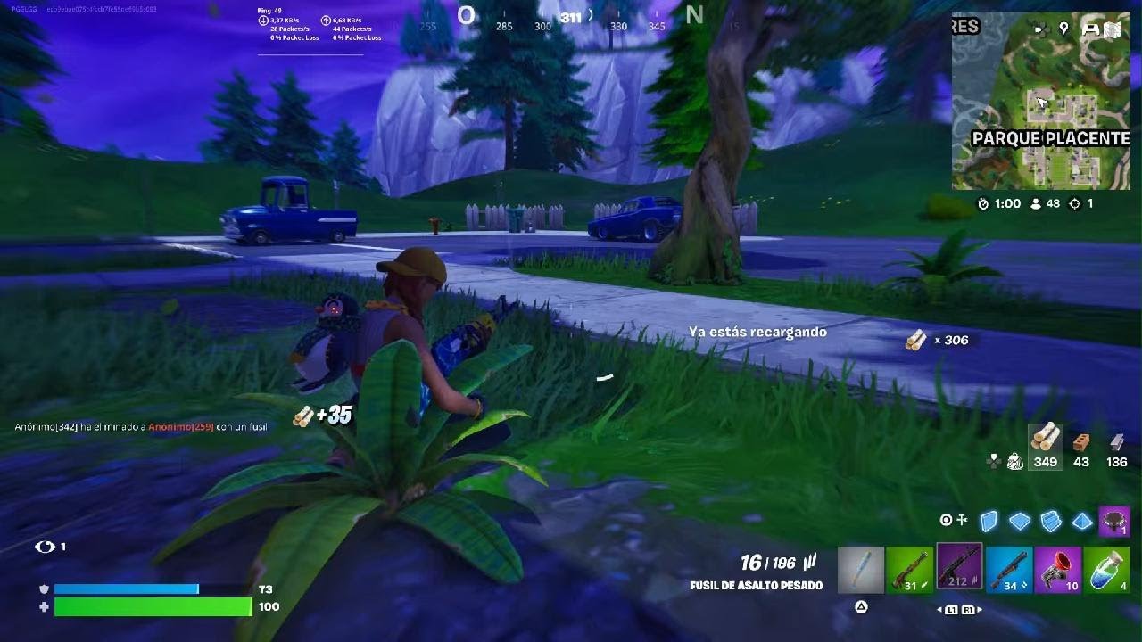 PARTIDAZA EN FORTNITE OG