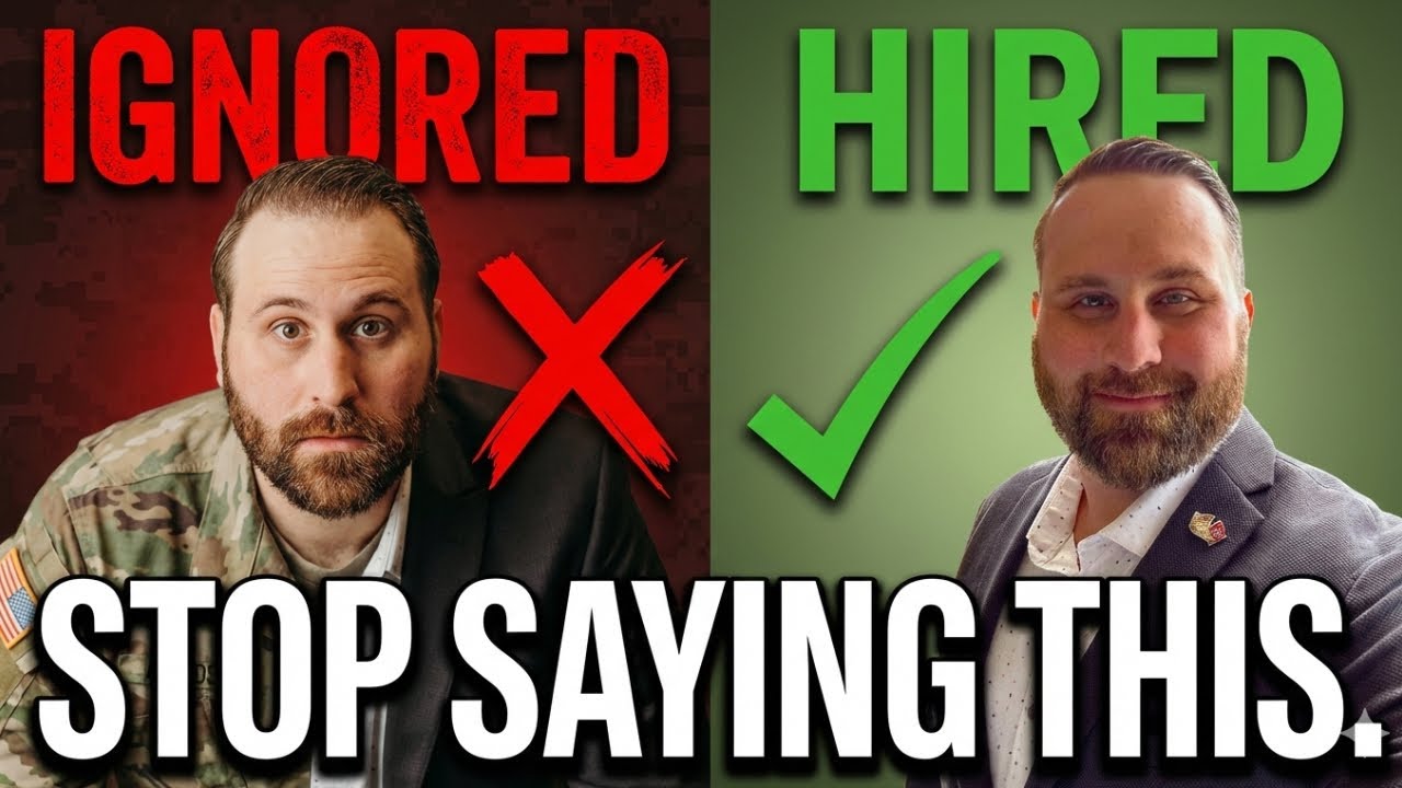 STOP Saying This In Interviews (Why 61% of Veterans Get Rejected)