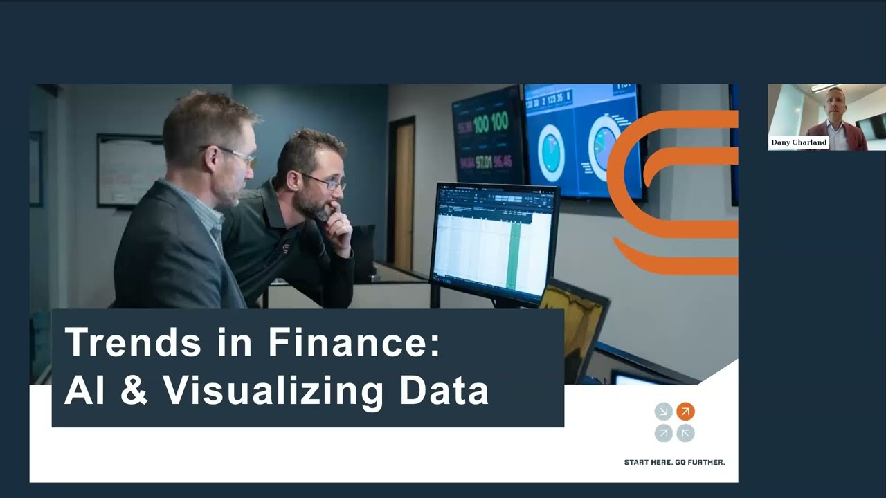 Trends in Finance - AI & Visualizing Data Webinar Recording