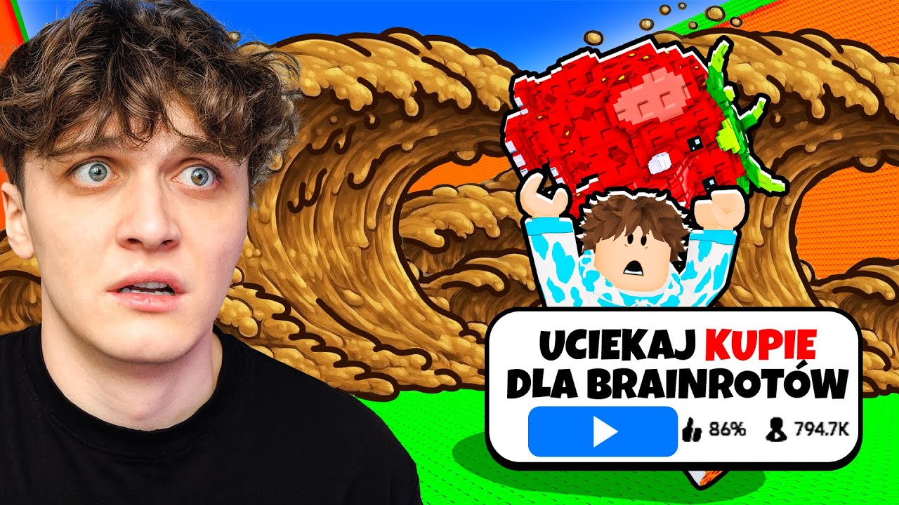 TESTUJE PODRÓBKI ESCAPE TSUNAMI FOR BRAINROTS!