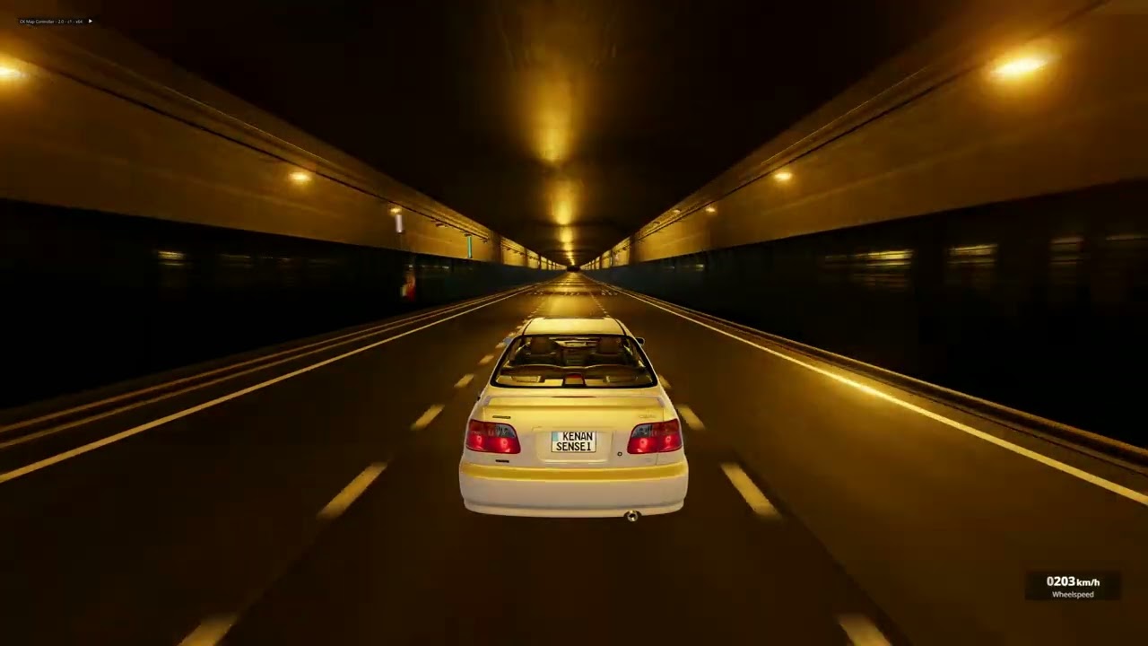 Tuğçe Kandemir | Yanlış ~Honda Civic Clip [Beamng Drive]