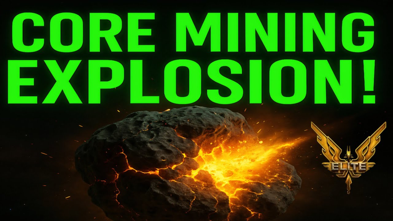 Elite Dangerous Core Mining Guide 2025 | Exploding Asteroids deep dive