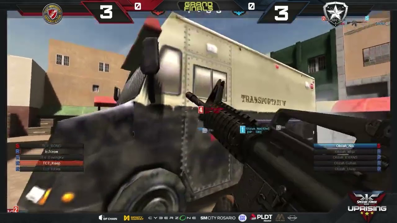 TC7 Warriors Vs Olstah Game 1 PLASMA   SF Rush Uprising Tour