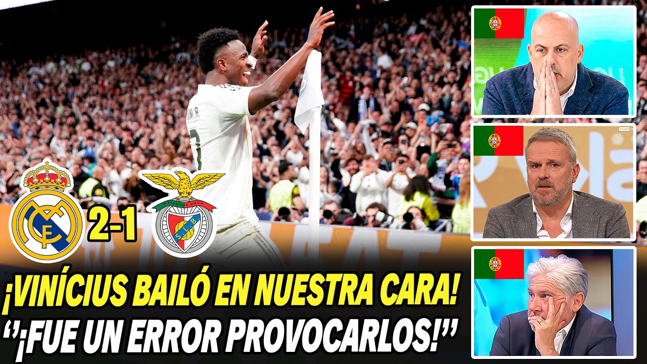 😂 ¡PRENSA PORTUGUESA EN LÁGRIMAS! MIRA LO QUE DIJERON TRAS LA ELIMINACIÓN DEL BENFICA ANTE EL REAL!