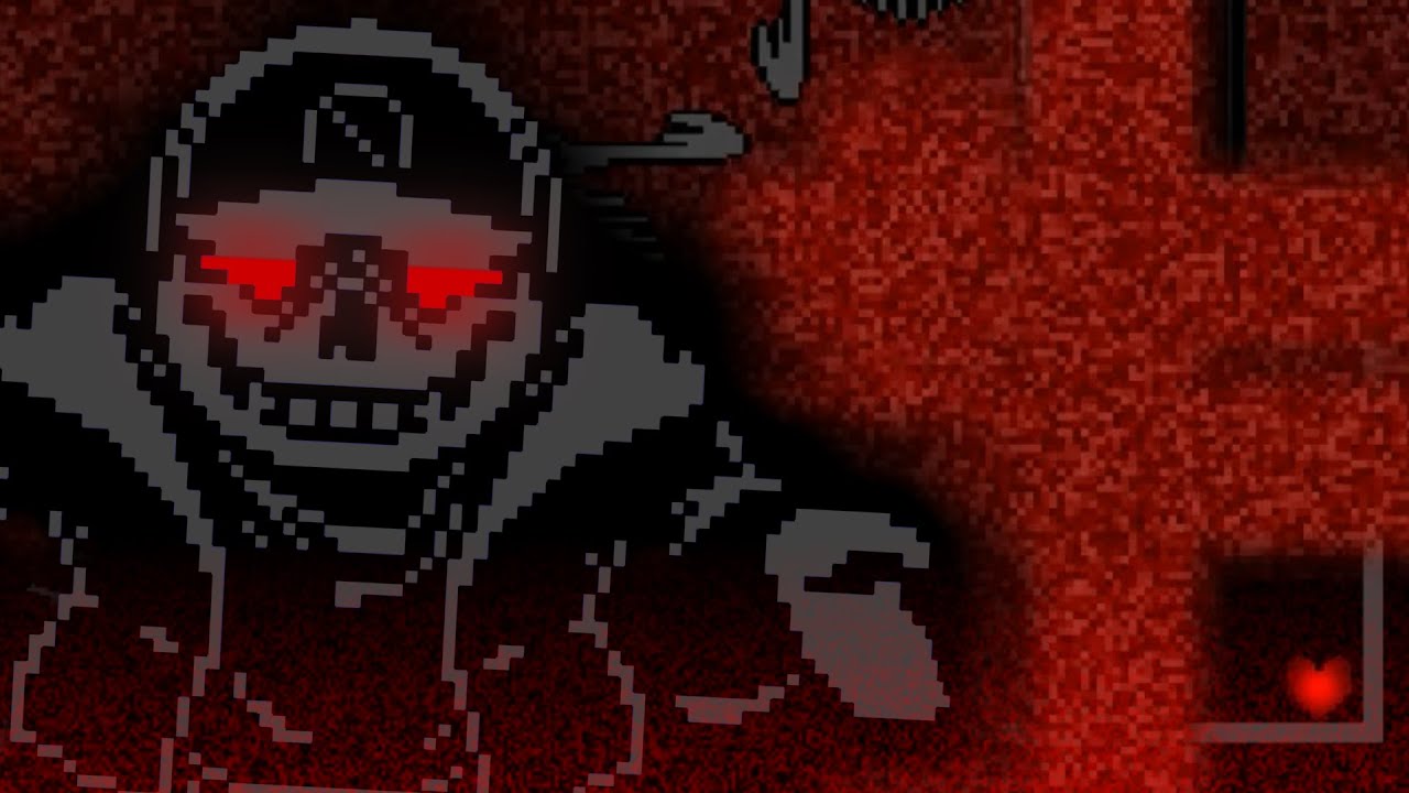 【超絶難易度】Remake NK!Sans戦 Phase1 クリア COMPLETED 【Undertale Fangame】