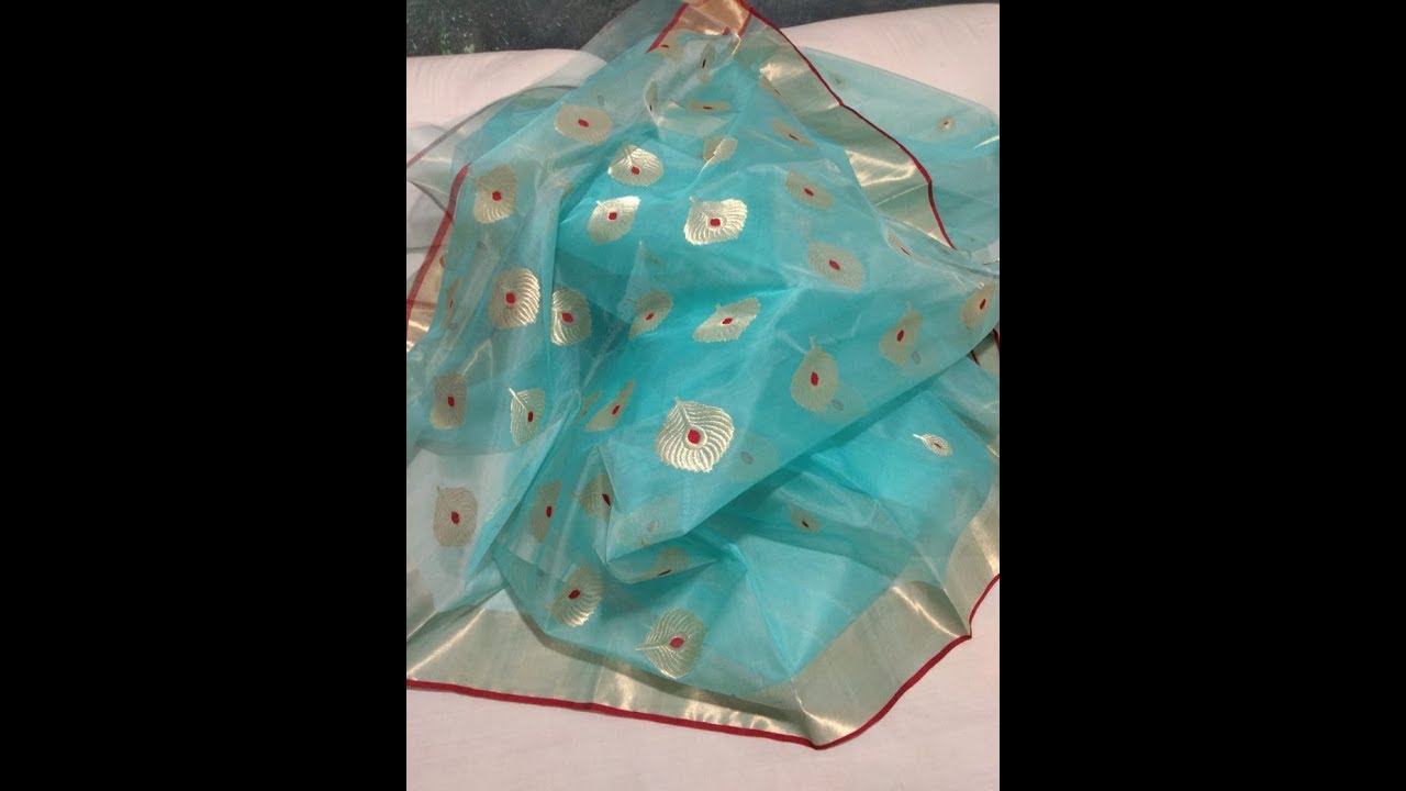 Pure Kataan Chanderi Silk Sarees Buy Online