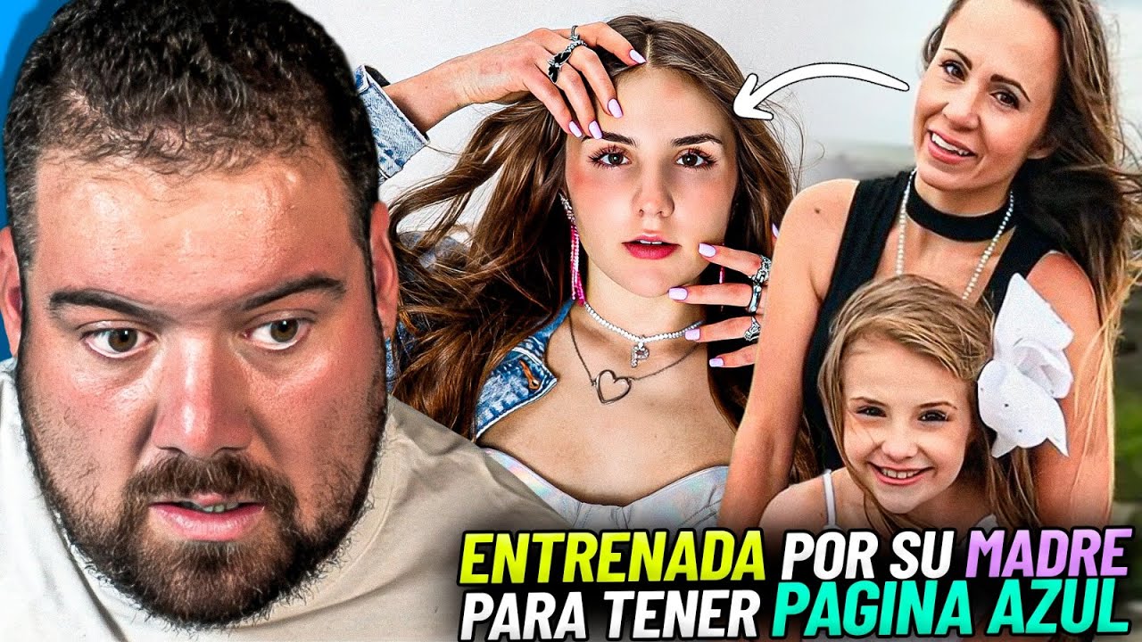 Entrenada por su madre para tener página azul 