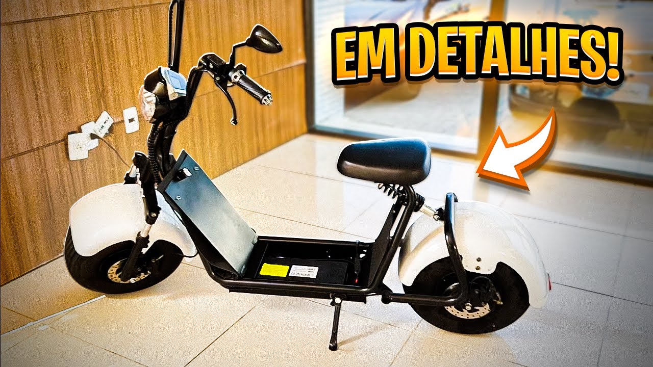 MOTO ELÉTRICA, PATINETE ELÉTRICO, CONHEÇA EM DETALHES!!!