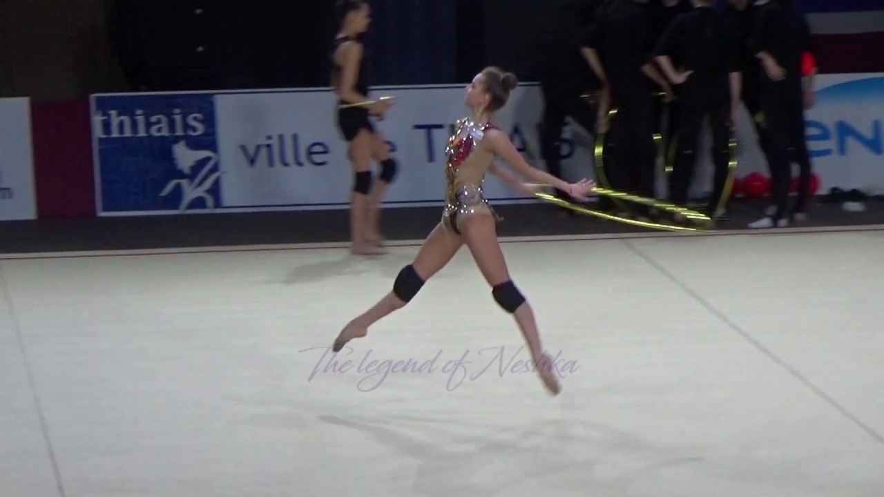 Dina AVERINA (RUS) hoop - 2019 Thiais trainings