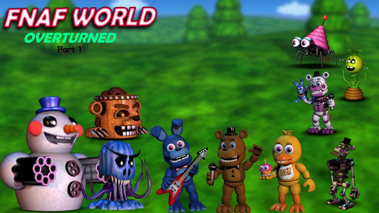 ANOTHER ADVENTURE THROUGH ANIMATRONICA AWAITS! | Fnaf World Overturned Part 1