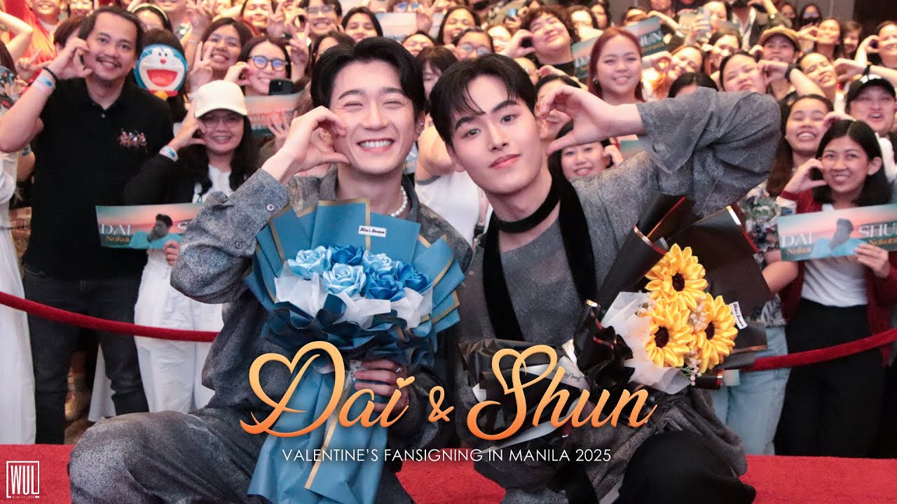 DAI & SHUN VALENTINE'S FAN SIGNING IN MANILA