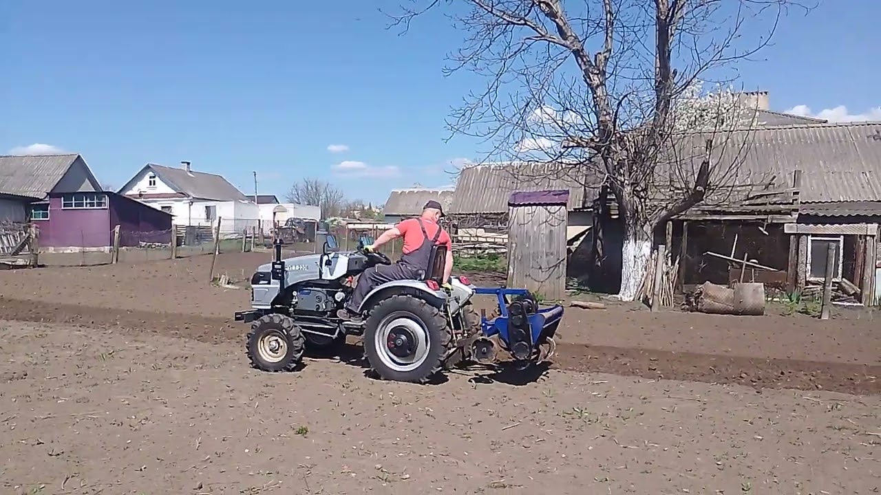 Трактор Скаут+фреза)