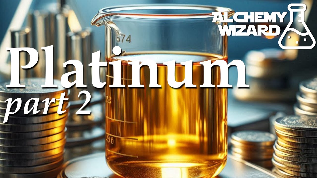 Making Platinum Nanoparticles (Clear) Start to Finish Part 2!