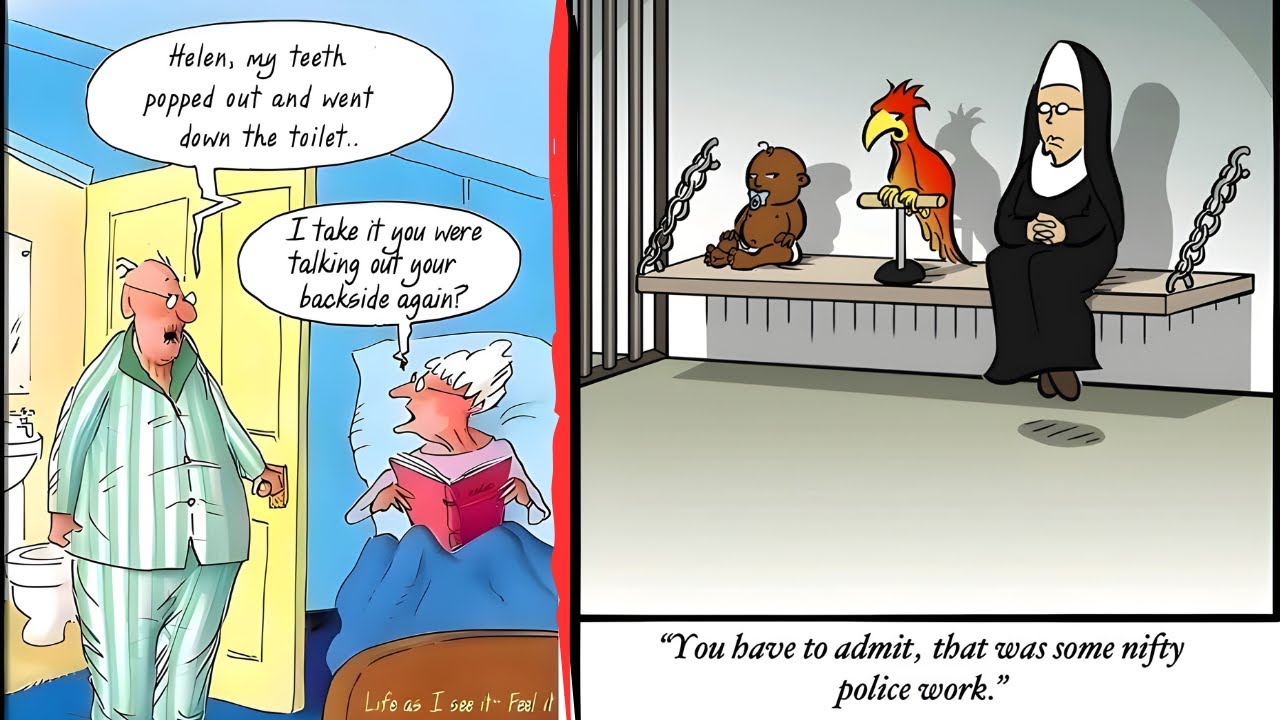 Best New Funny Comic Strip Today...! Shocking Punchlines & Adult Laughs! 😂 #funnycomics #Comics