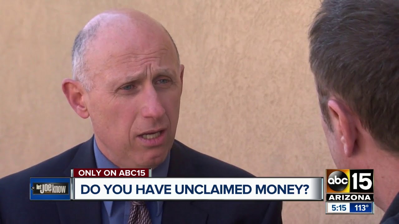 Let Joe Know: Are you on the unclaimed money list?