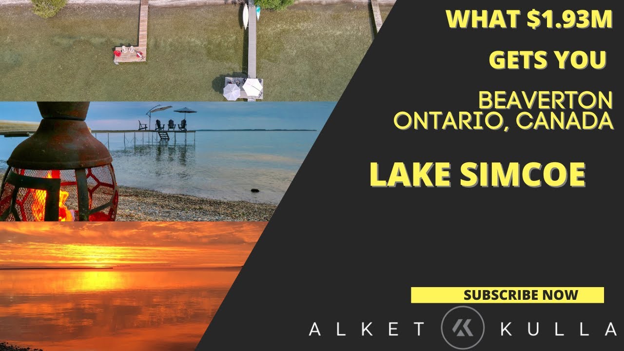 Lake Simcoe - Waterfront Home For Sale  31 Lakeshore Rd Walkthrough Video