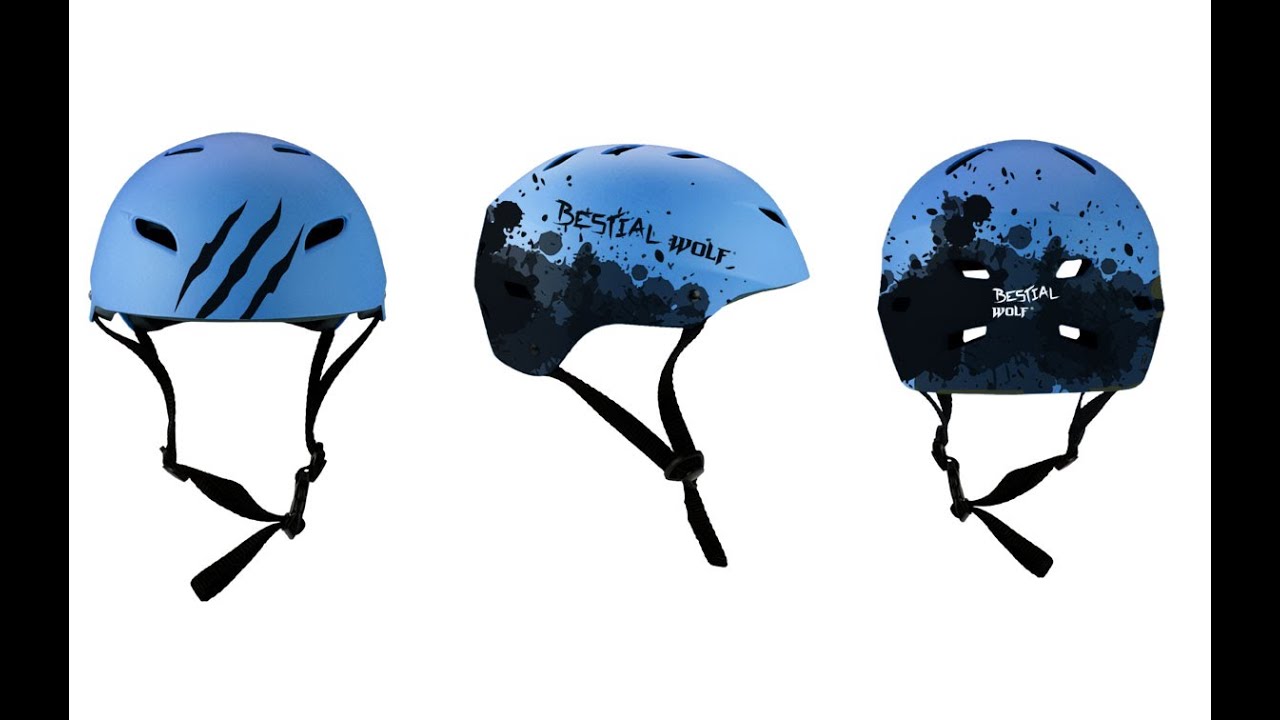 BESTIAL WOLF HELMET CASCO SHELL UNISEX para deporte en Indoor y  Aire libre