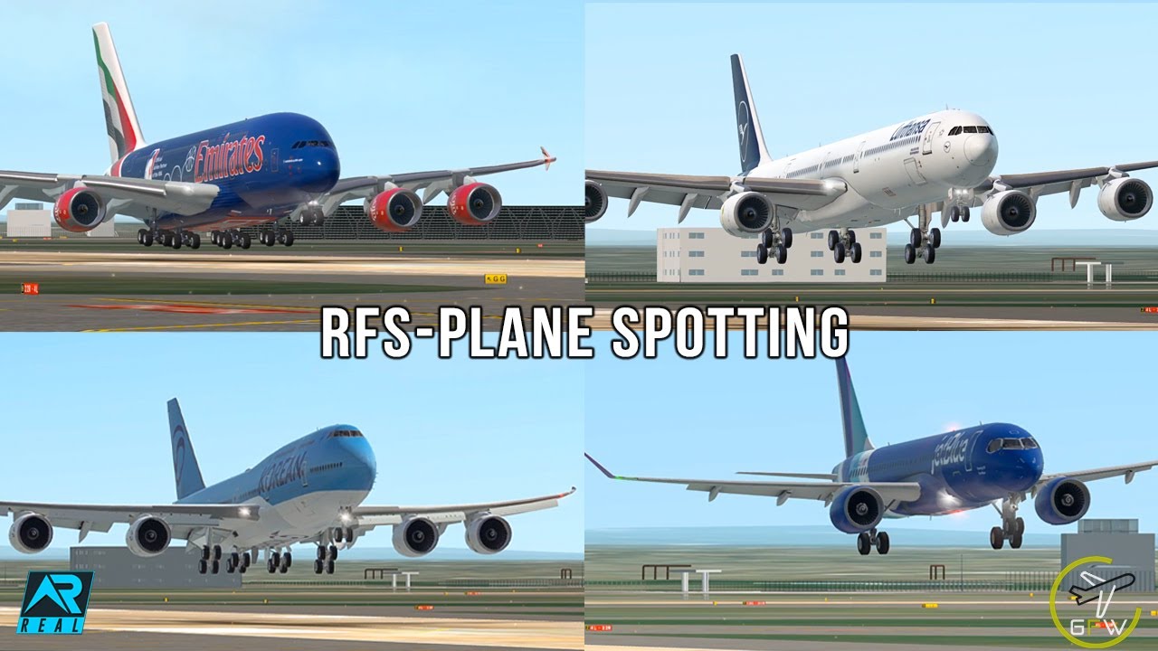 Plane Spotting at New York JFK Airport 🇺🇸 | Ultra Realism||RFS-RealFlightSimulator||FULLHD|RealRoute