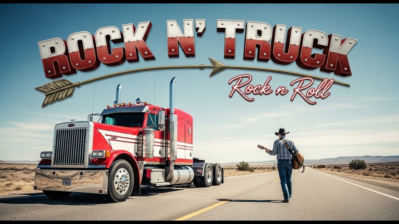 Rock N Truck – Songs Hanging in the Heat of the Highway – Country Rock for Long Drives #CountryRock