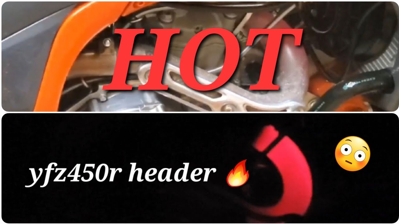 труба горячего коллектора yfz450r?