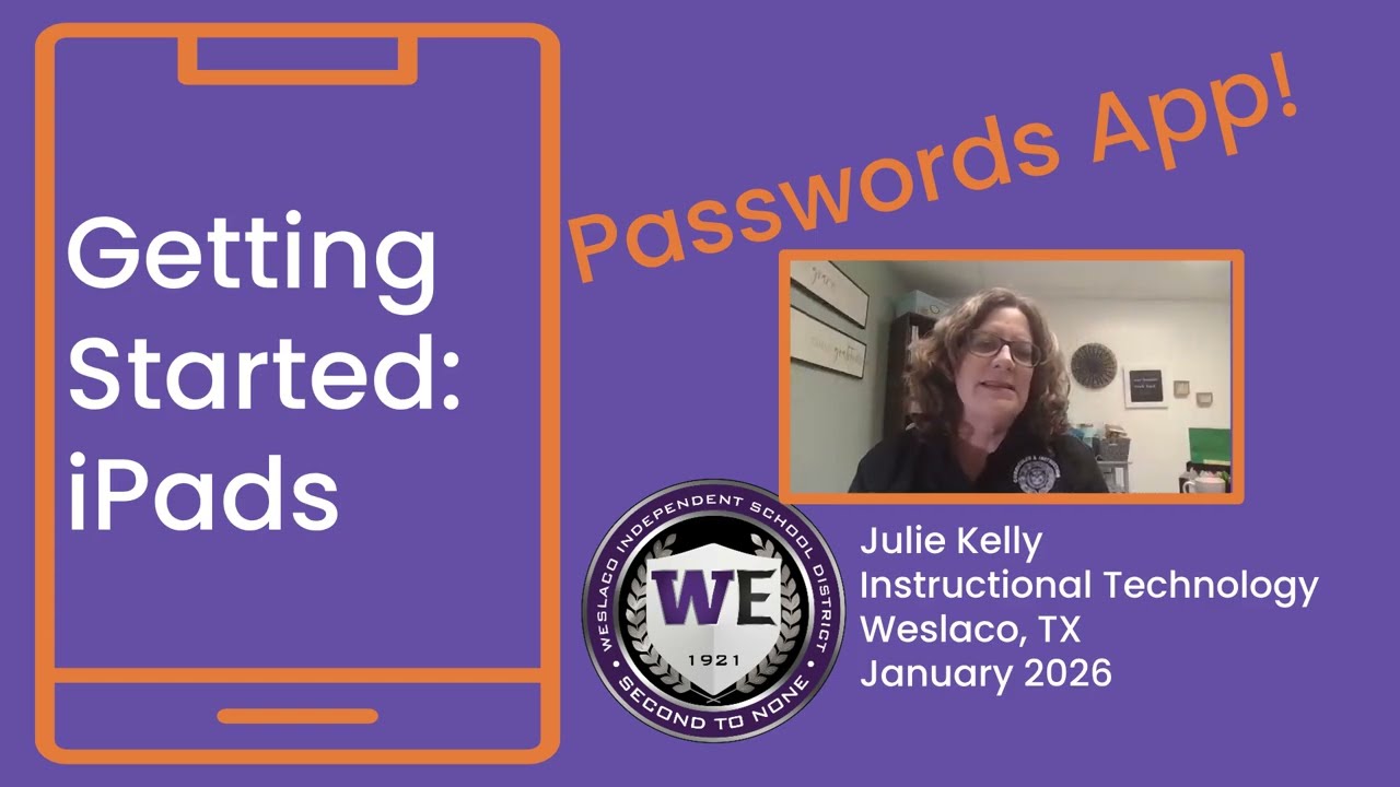 WISD_iPads: Using the Passwords App