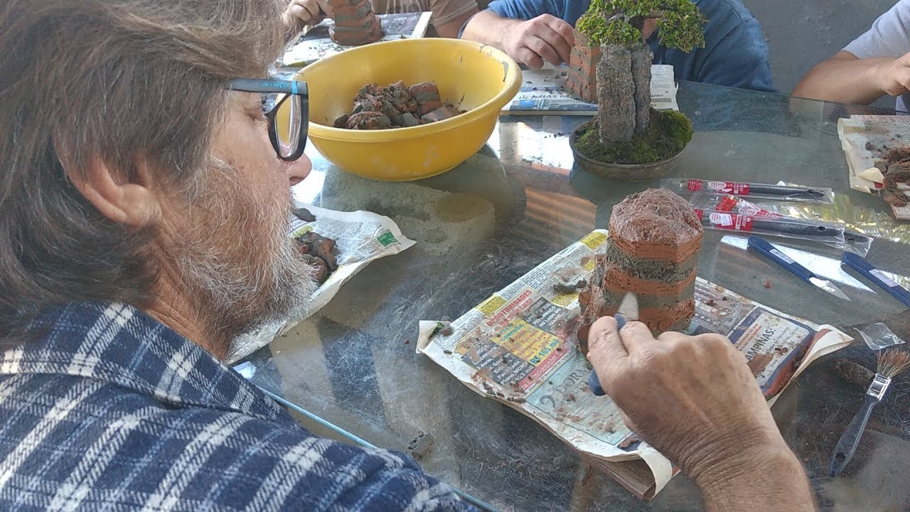 CURSO DE PEDRAS ARTIFICIAIS - VÍDEO 5 | Como Fazer Bonsai