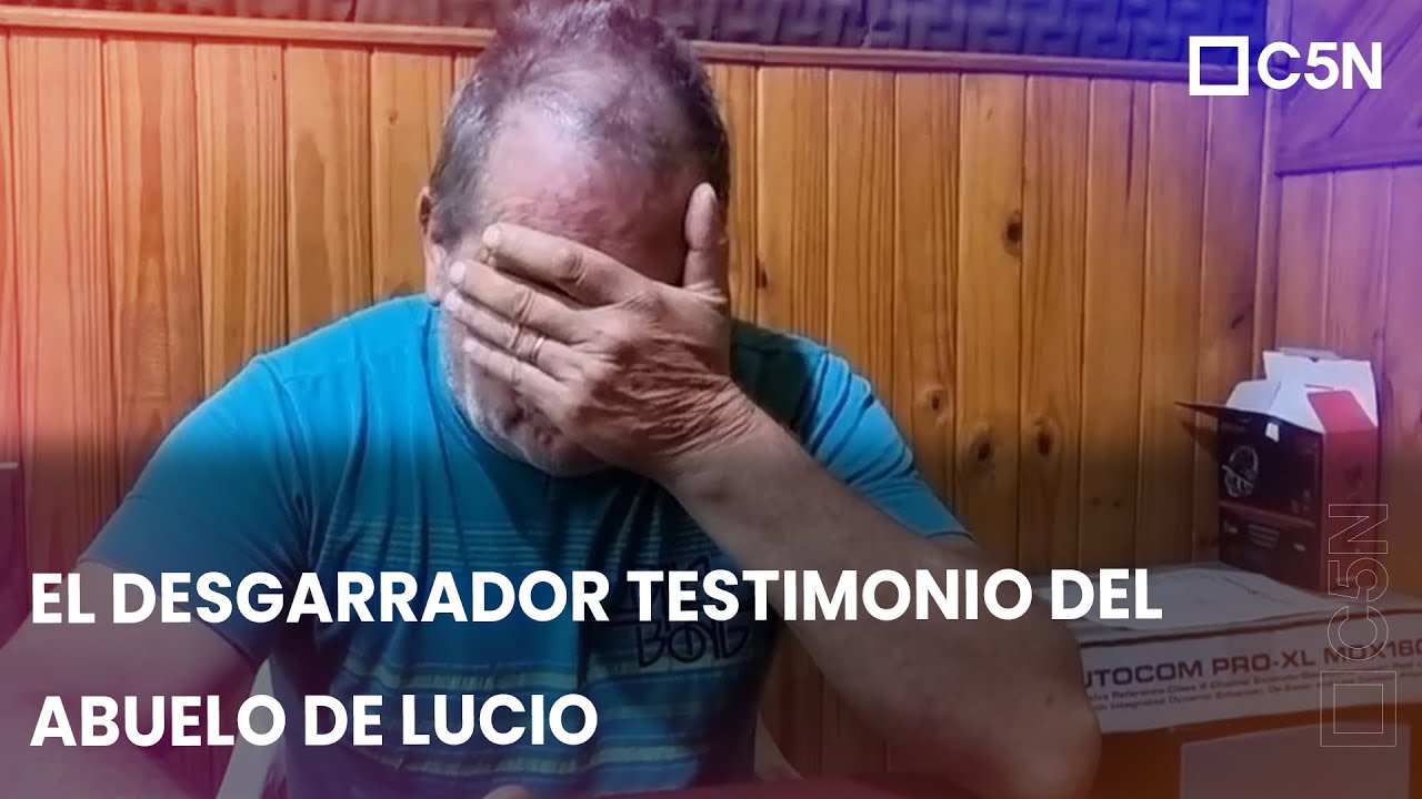 EL DESGARRADOR TESTIMONIO DEL ABUELO DE LUCIO