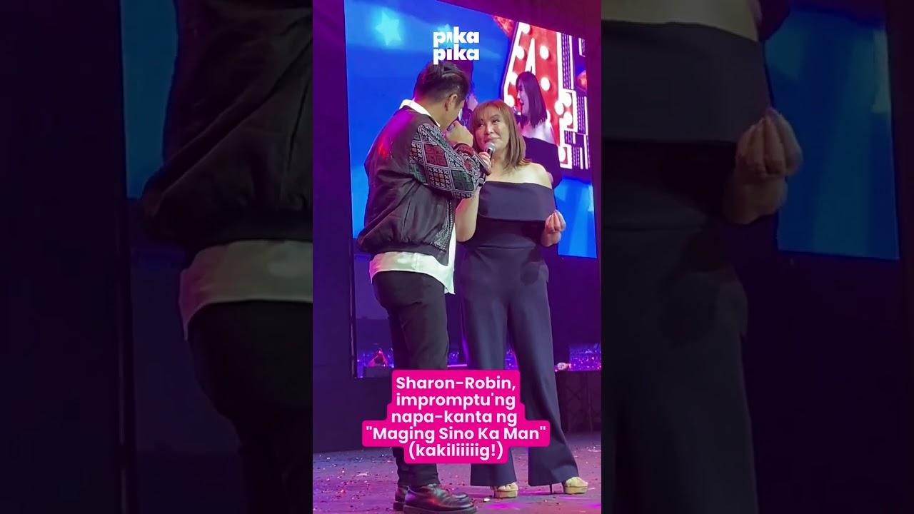 Sharon-Robin, impromptu'ng napa-kanta ng 