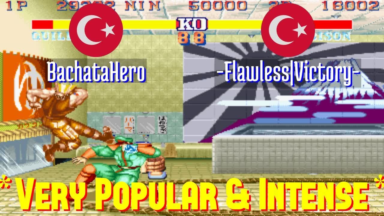 FT5 @sf2ce: BachataHero (TR) vs -Flawless|Victory- (TR) [Street Fighter II CE Fightcade] Mar 11